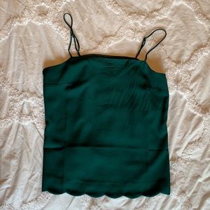 J. Crew Scalloped Tank